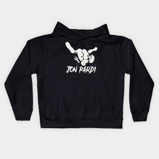 jon pardi horn sign Kids Hoodie